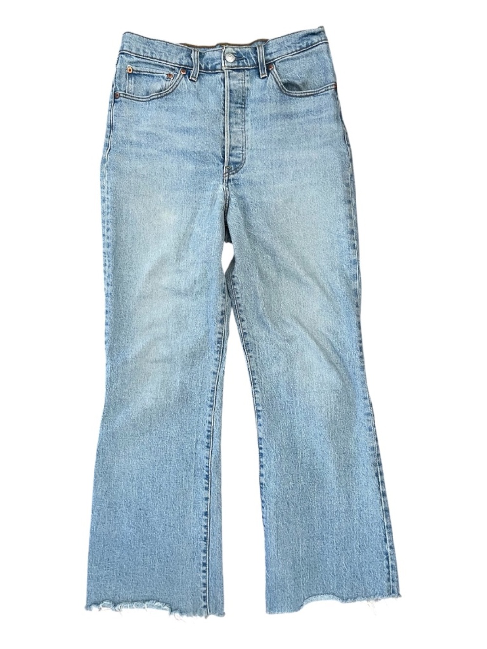 Levi's Premium Ribcage Crop Flare Jeans